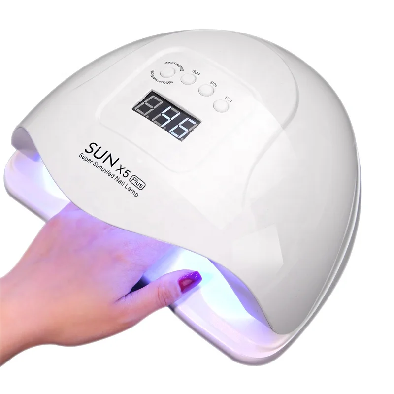 

80W Fast Curing Nail Gel UV Nail Lamp Nail Dryer 30/60-90s Timer Smart UV LED Manicure Art Tool