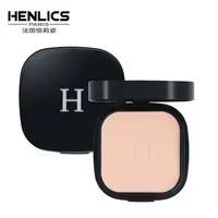 

HENLICS Makeup Face Pressed Powder Foundation Waterproof Whitening Brighten Contour Powder