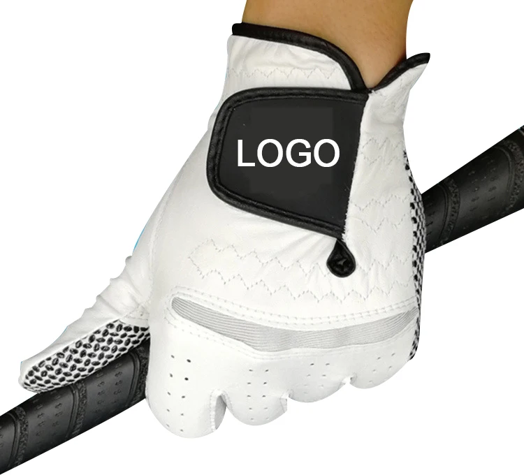 

2021 Premium Leather Golf Glove Stable Grip Mens Custom Logo Golf Gloves