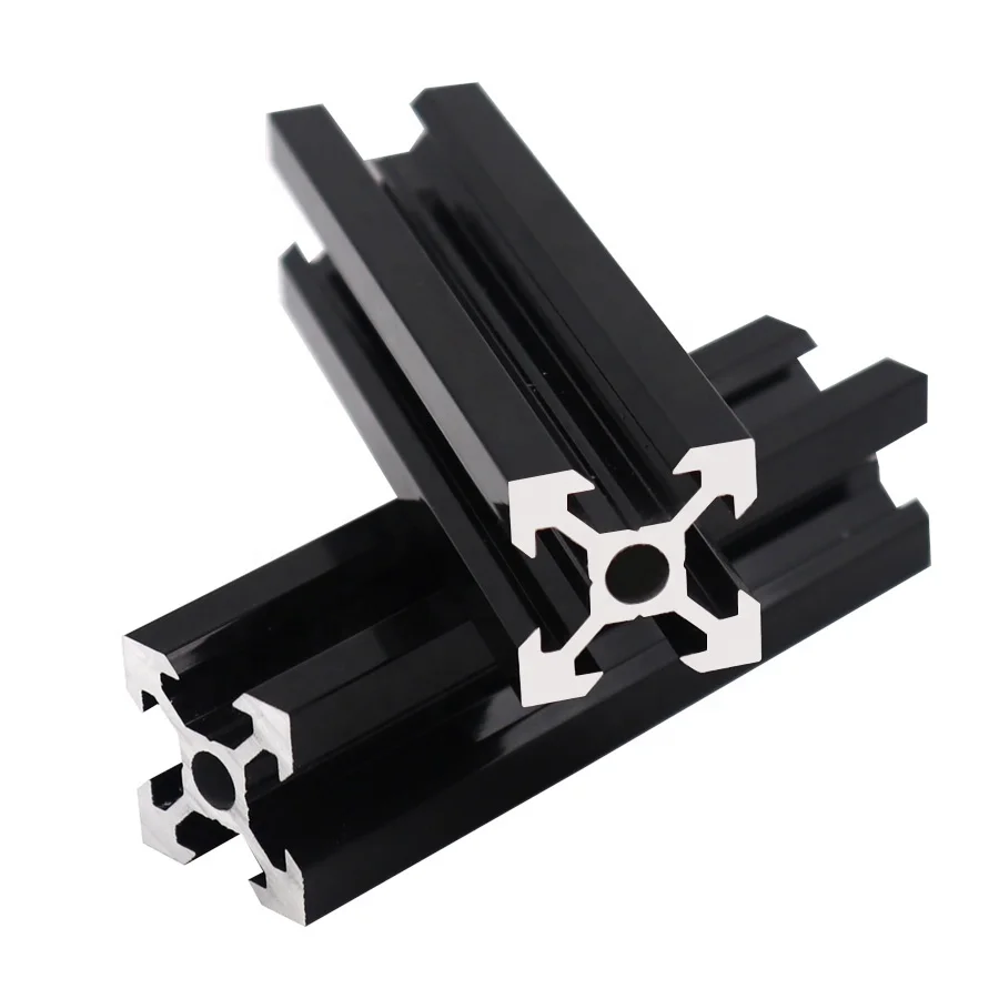 t slot v slot 6063 T5 led aluminium extrusion 2020 2040 2080 aluminium profile supplier for linear rail 3D printer
