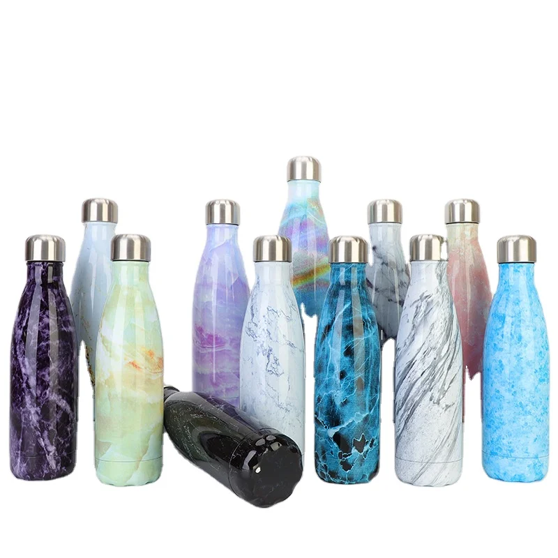 

Best Selling Cola shaped Double Wall Insulated Bottle Water 18/8 Stainless Steel Custom Kids School Water Bottles Sport, Customized color acceptable