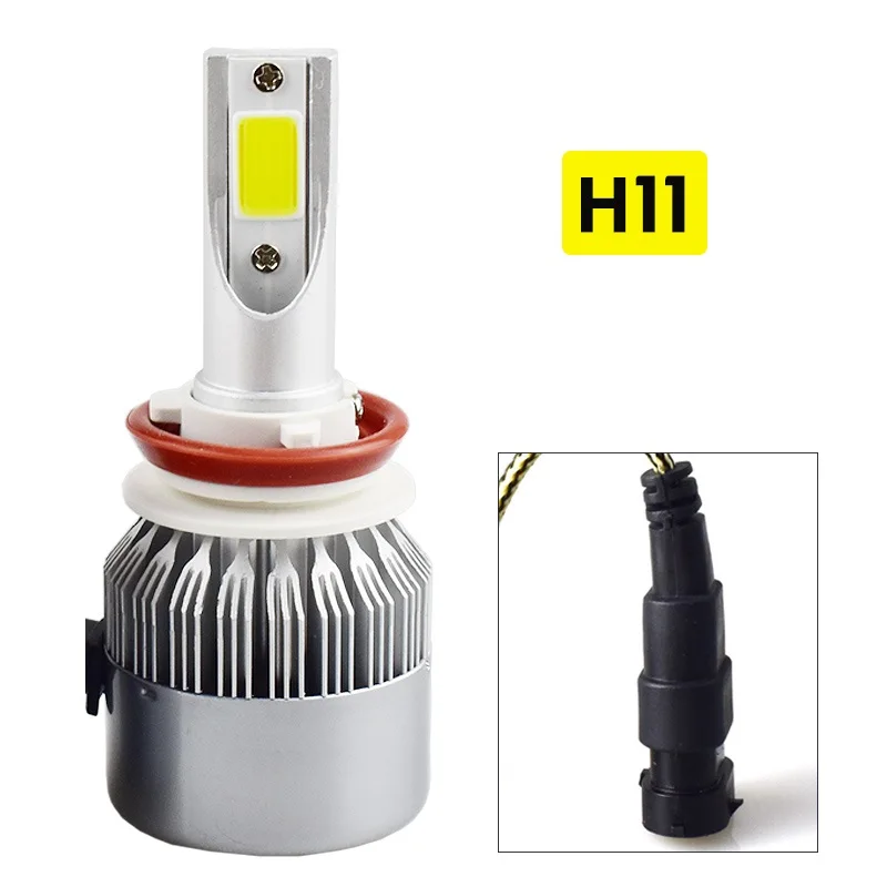 Factory sales hot hot style C6 36W 3800lm automotive led headlights h4 h7 h11 9005 auto ed bulb for suv car