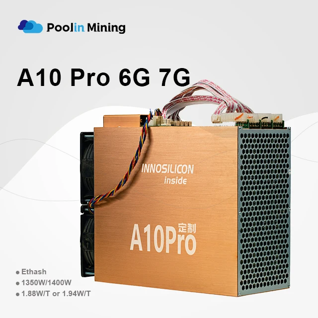 

2021 king ETH miner A10pro Innosilicon A10 Pro 6G 1350W 720Mh/s