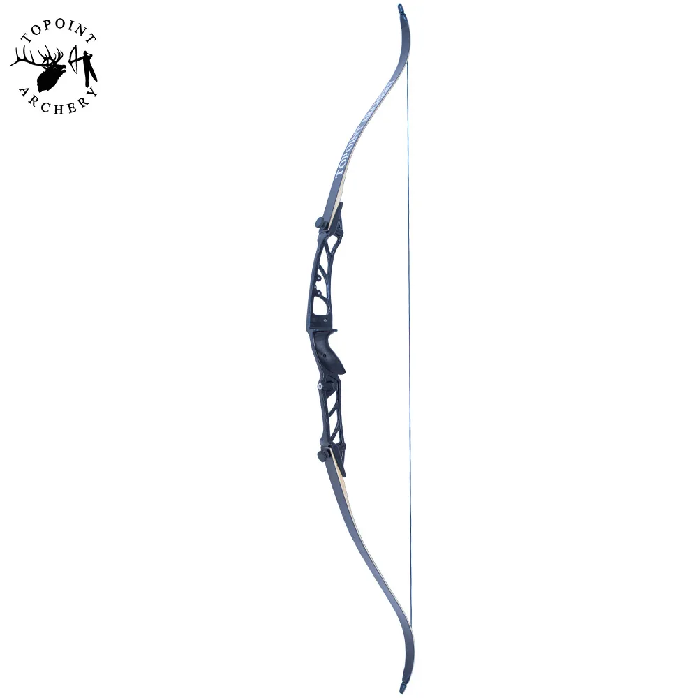 

Topoint Archery Takedown Recurve Bow R2, target shooting recurve bow, Bow Length:68", Riser Length:25", 18-38lbs, Black, white, yellow, blue, green, purple, red