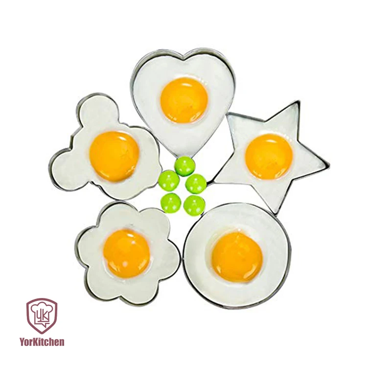 

Egg Mold Stainless Steel Egg Shaper Egg Ring