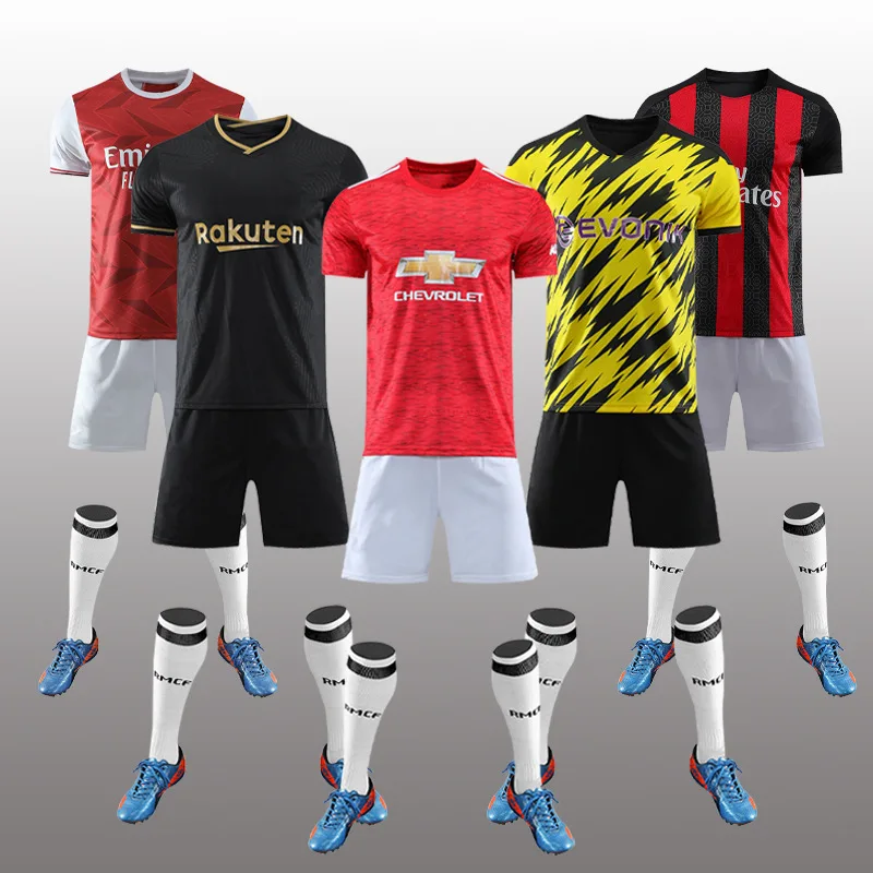 

Logo Uniforms for Team Quick Dry Men OEM Sublimation Mesh Club Soccer Jerseys