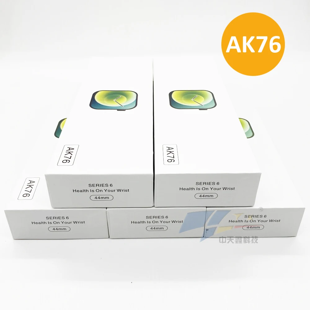 

Newest AK76 Smart Watch Series 6 Watches IWO Temperature Smartwatch Game BT Call Heart Rate Fitness Tracker Reloj, Black/white/red/blue/gold