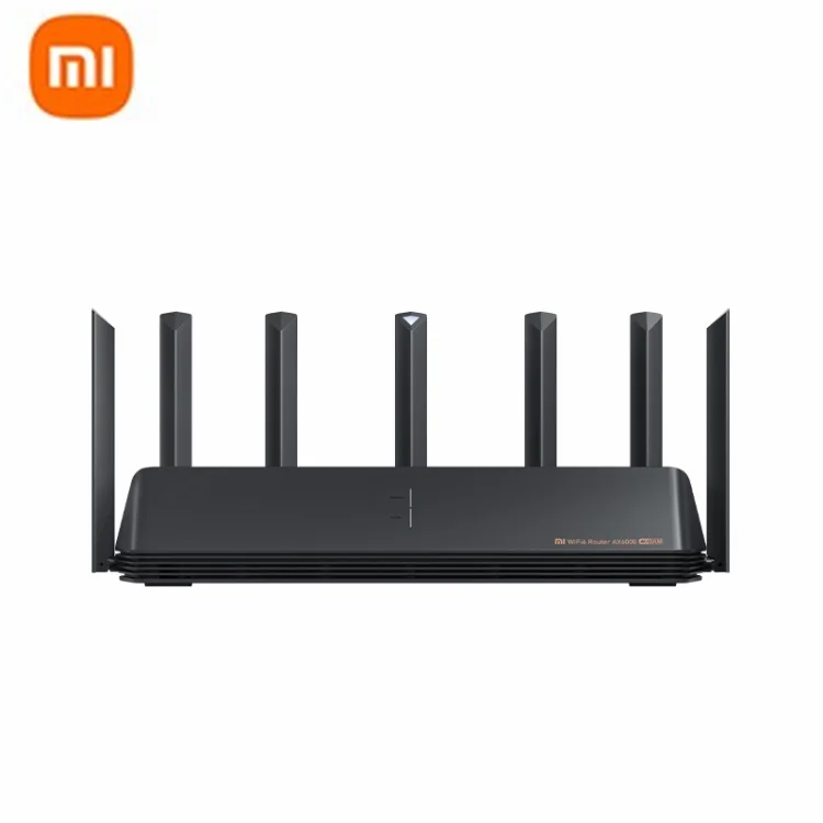 

Dropshipping Original Xiaomi AX6000 WiFi Router 6000Mbs 6-channel Independent Signal Amplifier Wireless Router Repeater, Black
