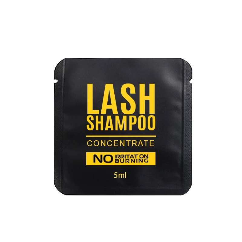 

Eyelash Extension Shampoo Concentrate 5ml Lash Bath Foam Cleanser Mousse Friendly For Daily Face lash cleanser concentrate