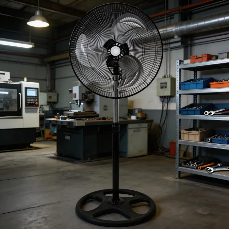 Mechanical Floor Fan, 18-inch, 3-in-1, Aluminum - detail 18