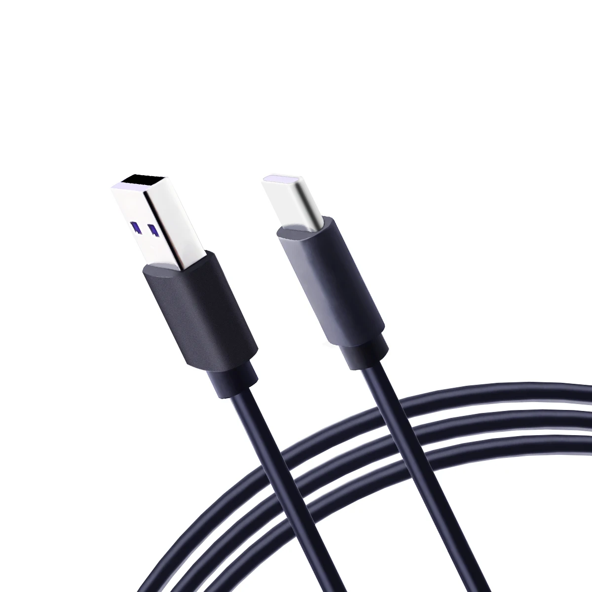 

new arrival OD 3.8 3a charging cable charger micro cable usb type c cable 3.0, Black white