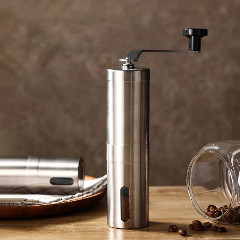 

WeVi Stainless Steel Portable Pepper Beans Grinding Machine Manual Coffee Hand-operated Coffee Grinder