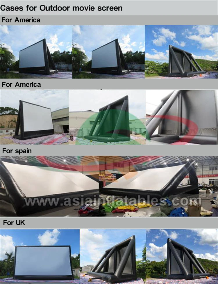 Inflatable Projection Rear Movie Screen