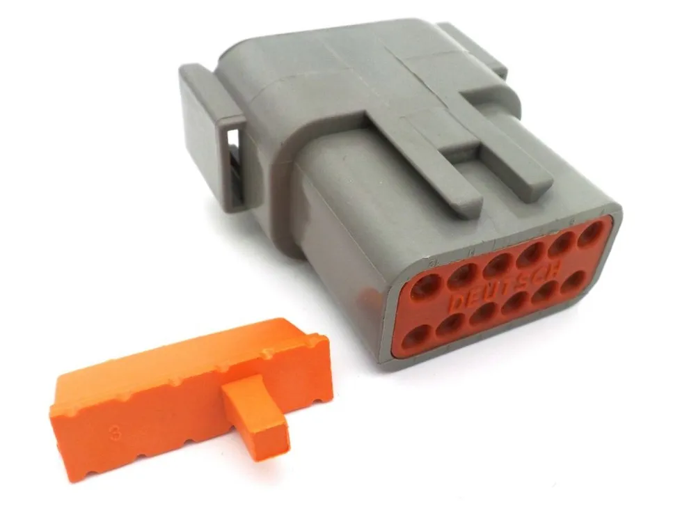 DTM04-12P DTM Deutsch, Conector De Cable Impermeable, Enchufe Automotriz Con Pin, Hembra Y Macho, 12 Pin, DTM06-12S, 5 Juegos - AliExprs