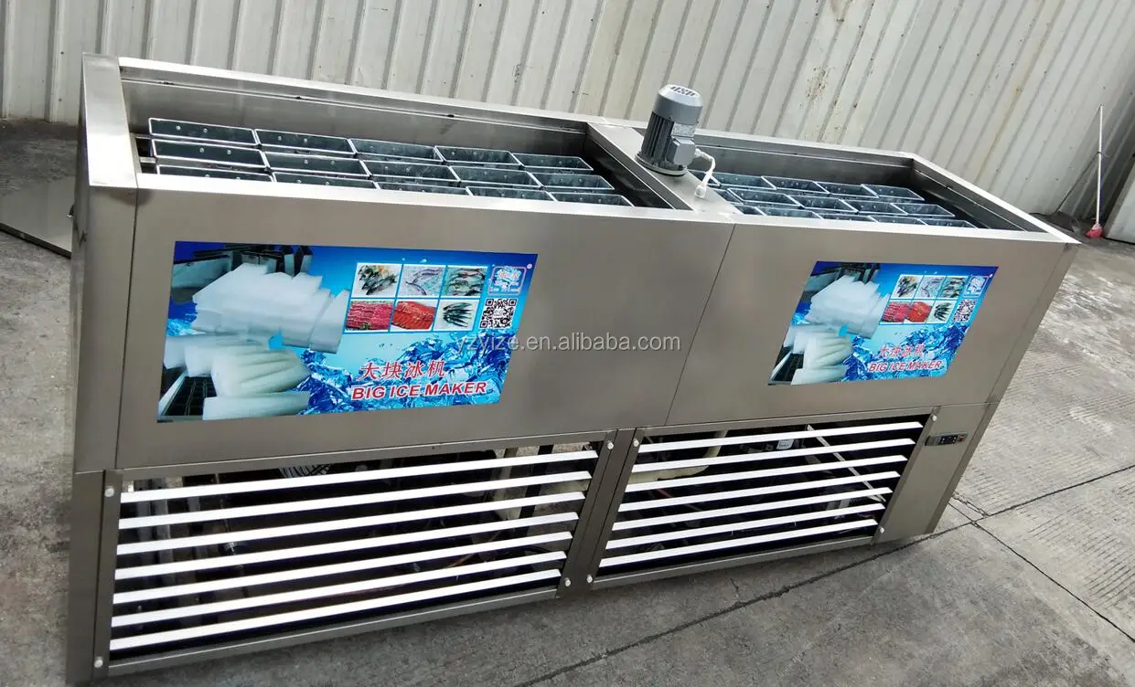 Commercial Ice Block Making Machine 1 Ton Block Ice Maker Machine Buy