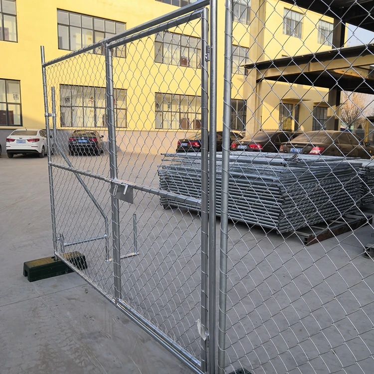 berita perusahaan terbaru tentang Pagar Bangunan Yang Dapat Dilepas American 6x10FT Portable Event Construction Chain Link Pagar Sementara Untuk Konstruksi  0