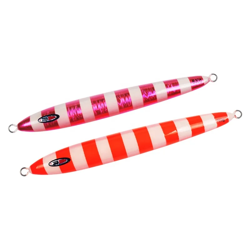 

deep sea glow metal jig heavy slow fall trolling jigging lure tuna jig