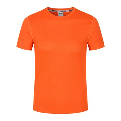 

2021 Wholesale new summer quick drying T-shirt printing logo embroidery customized short sleeve T-shirt large size T-shirt, 6color