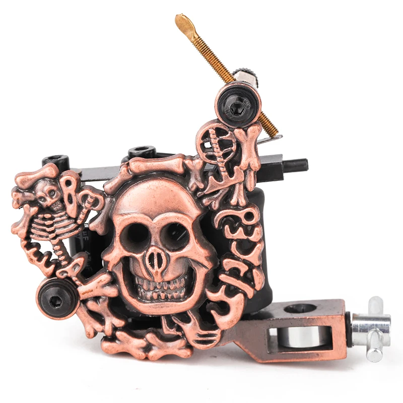 

Embossment Skull Tattoo Machine coil machine tattoo gun