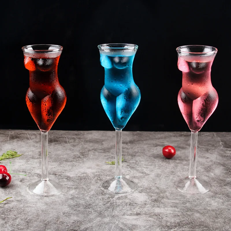 

woman body shape sexy wine glasses goblet, Transparent