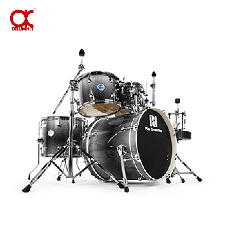 

Drumkit Good reputation PD brand 5pieces musical instruments professional children acoustic full drum set