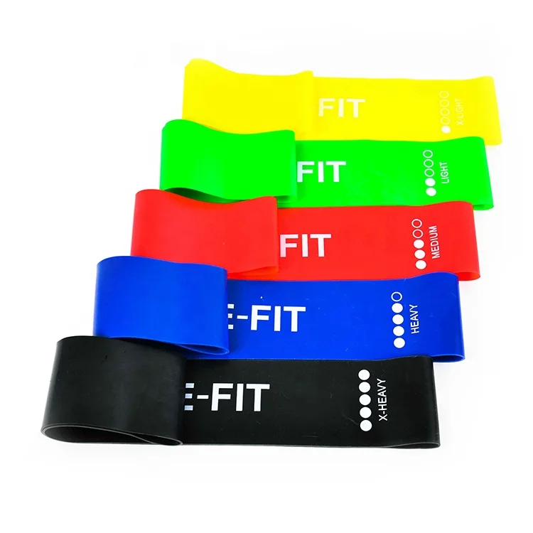 Resistance Loop Exercise 5 Mini Bands Women Legs and Booty Resistance Band