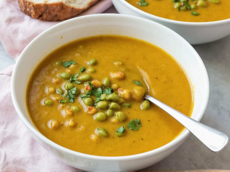 Easy Vegan Split Pea Soup Recipe: Creamy & Protein-Packed