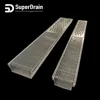 316 stainless steel wedge wire grate ground floor external grate drain