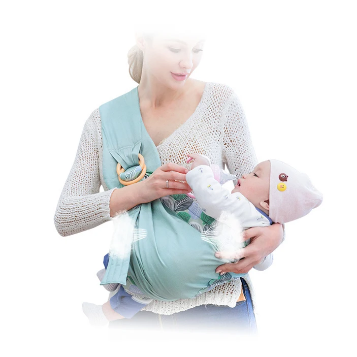 

High Quality Stretchy Premium Lightweight Baby Sling Shoulder Holder Carrier Wrap Bag Travel Hiking Organic Cotton for Original