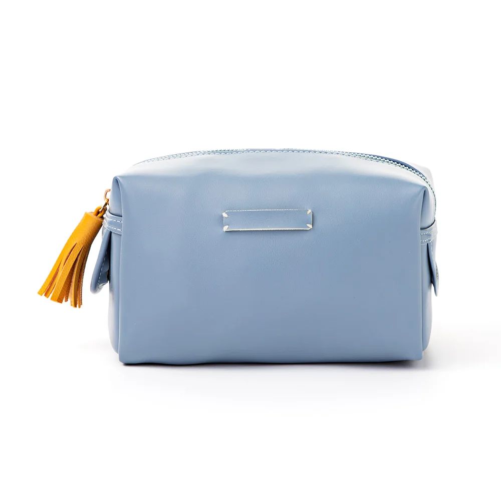 

Womens Travel Cosmetic Bags Large Essential Oil Carrying Bag Makeup Pouch Accept Customized Logo Woman Girl Lady Pu Zipper OEM