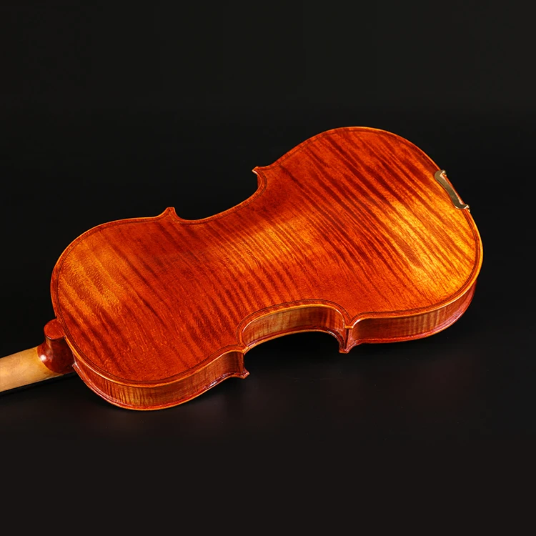 

Factory Price German Flamed maple Handmade Violin with best quality