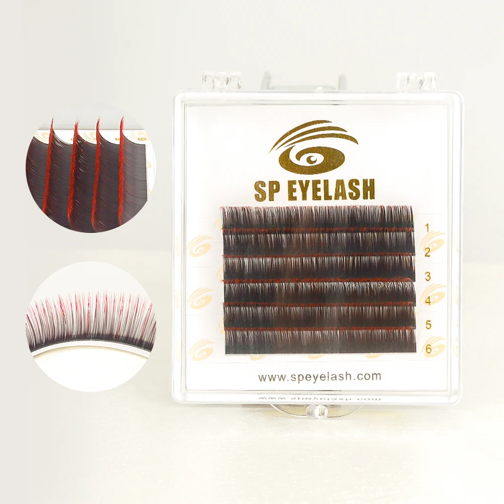 

Color Eyelash Extension Tray Private Label Colored, Black