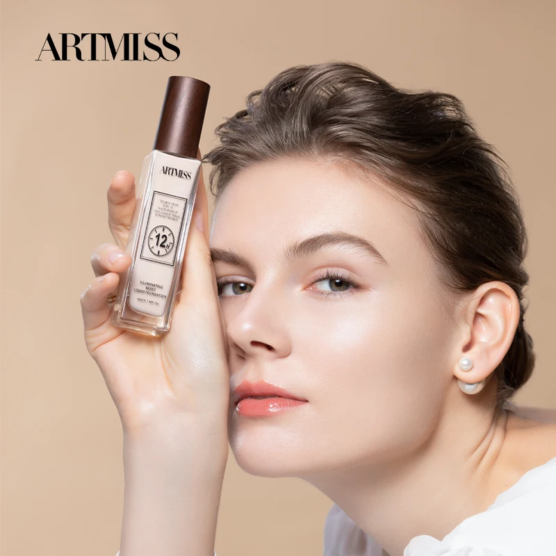 

ARTMISS 12 Hours private label liquid Foundation, 6 colors