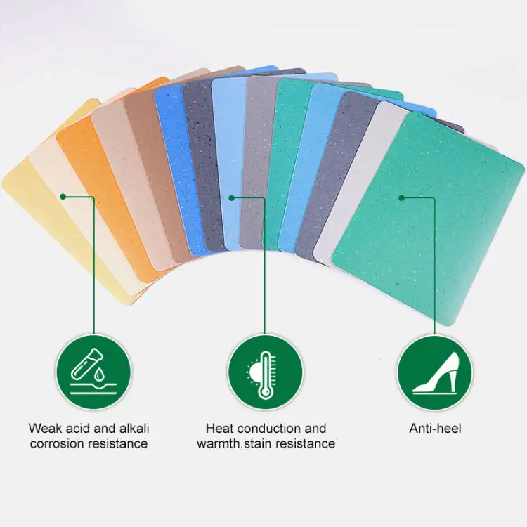 Waterproof Pvc Sheet Conductive Hospital Vinyl Flooring Materials Plank