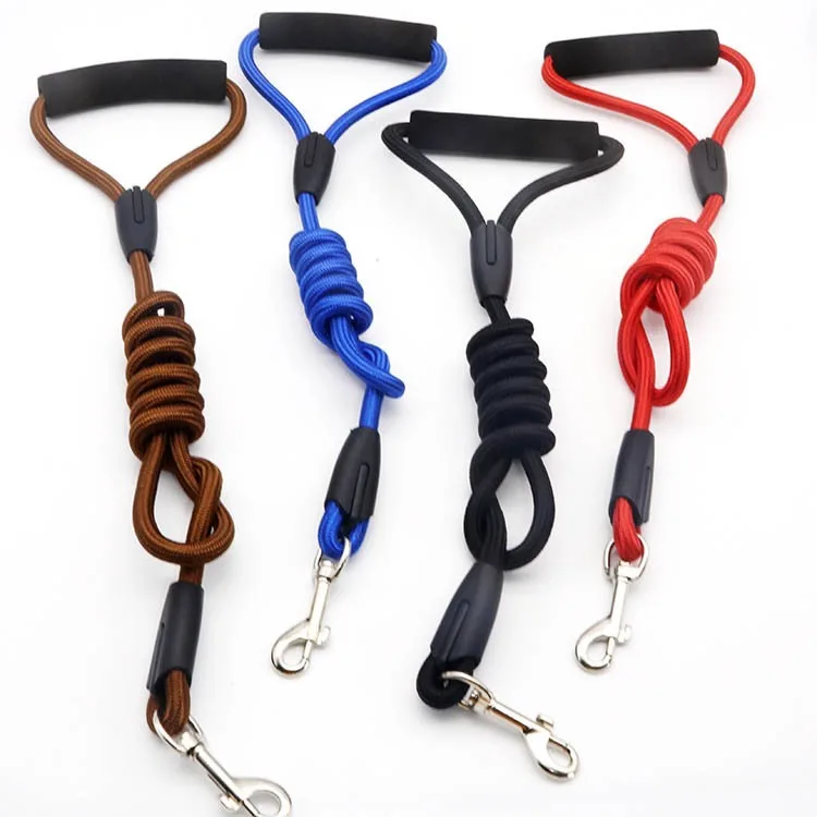 

Manufacturer Durable Soft Handle Round Rope Nylon Dog Pet Leash, As shown below