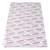 Customised color logo printed gift wrap tissue silk paper for packaging