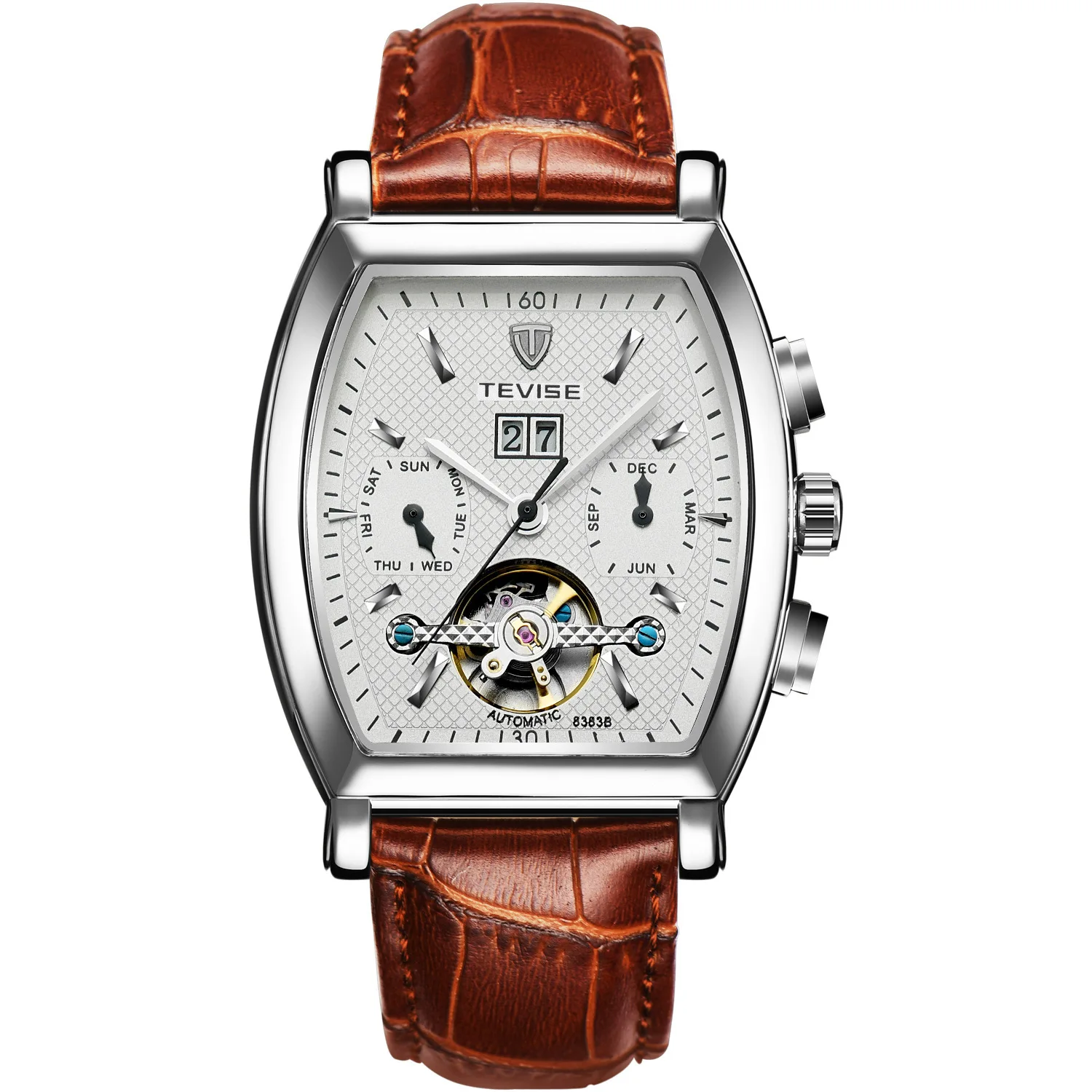 

new Hot sales in 2020 Classic Antique Brand Wristwatch Automatic Mechanical Movement Tourbillon Men Watches
