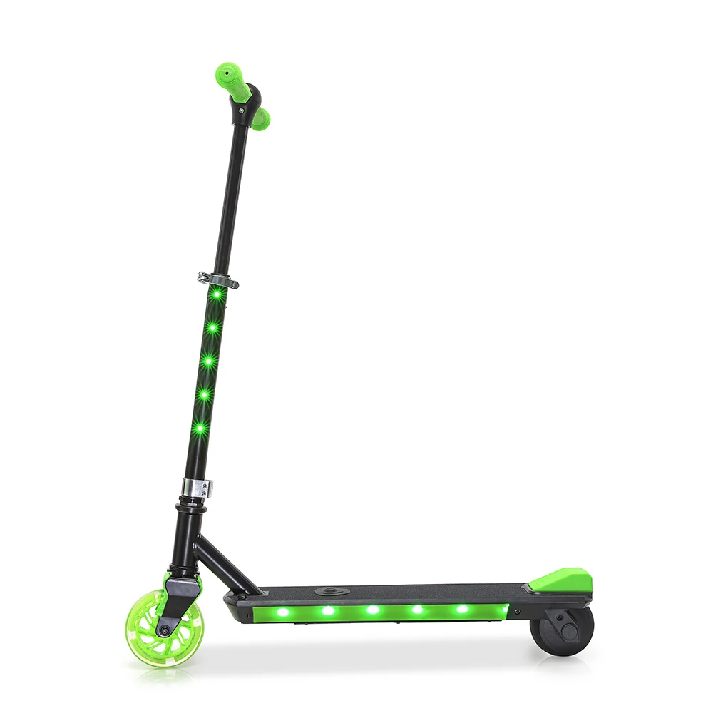 

Durable Aluminum Flashing Two Wheels Kids Electric Scooter With Led Light Wholesale Factory Wholesale Price 2 Wheel Electric CE