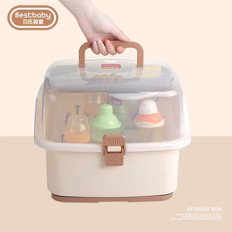 

Custom Milk Bottle Storage Box Baby Feeding Bottle Storage Box