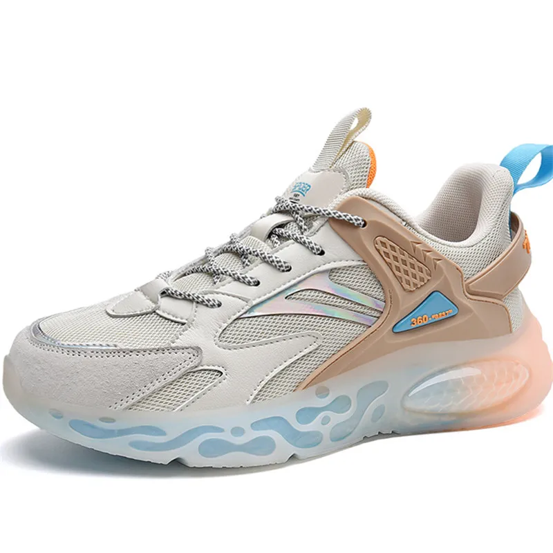 

Dropshipping Custom Logo Men Flat Chunky Sneakers Outdoor Men's Platform Shoes Comfortable Casual Footwear