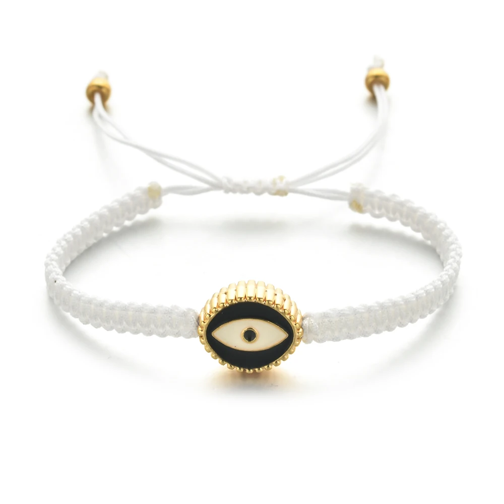 

New Arrival Handmade Woven Evil Eyes Charm Bracelets for Women Beads Red Chain Lucky Couple Bracelets Jewelry
