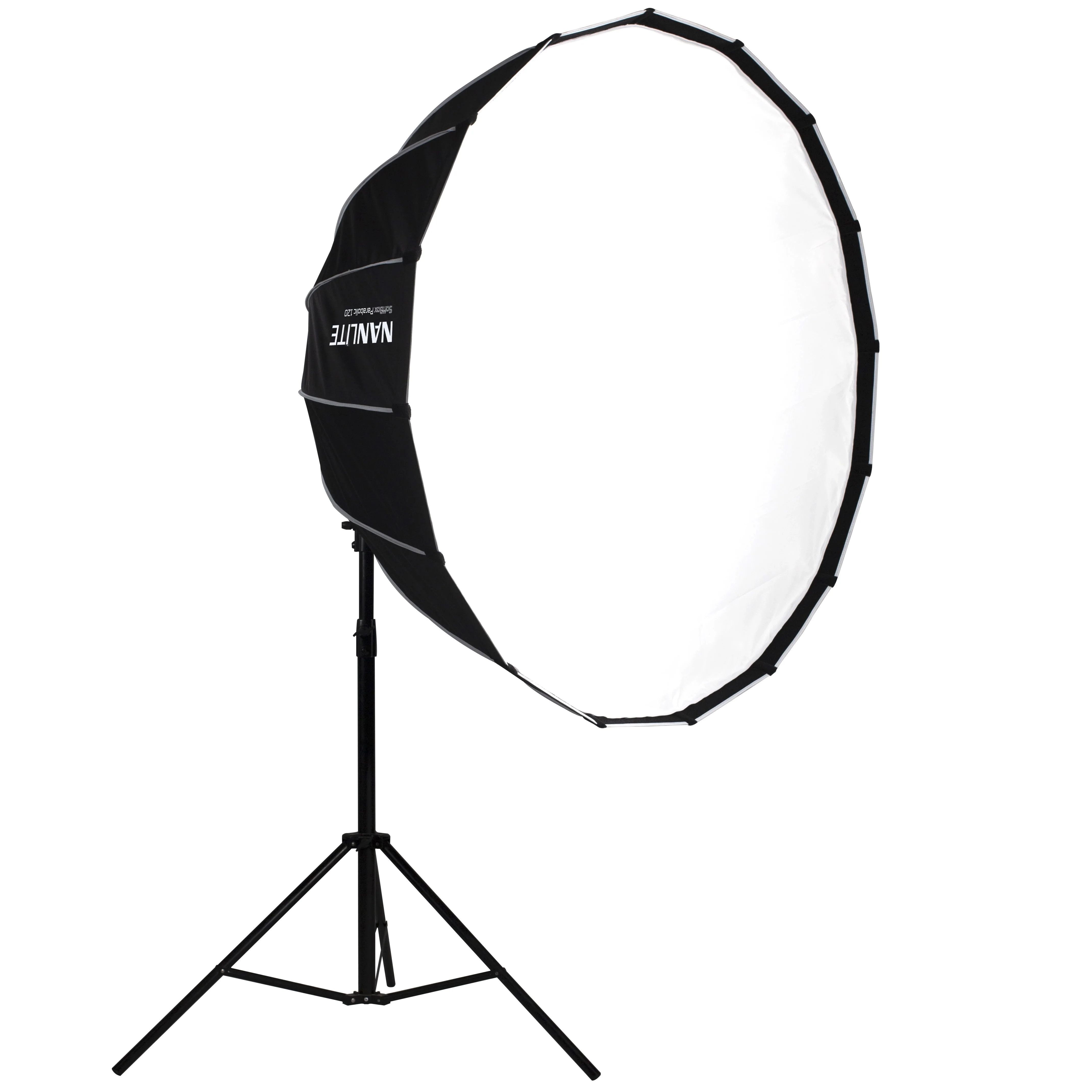 

Nanlite SB-PR-120 47inch/120cm Easy-Up Deep Parabolic Softbox for FS Series Forza 300/300B Forza 500 with Bowens Mount