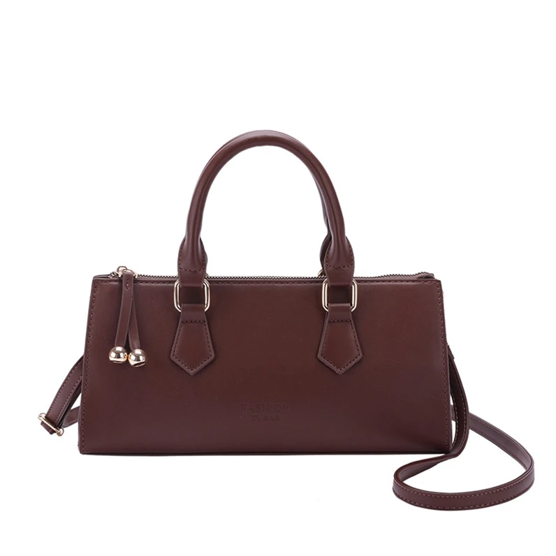 

XP1233 2020 soft leather shoulder bag Retro Boston purses and handbags for women sac main femme bag woman