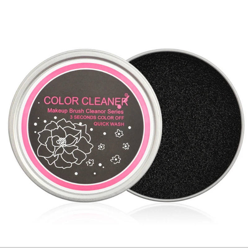 

Hot sale private label makeup brush cleaner pad makeup brush cleaner sponge dry makeup brush cleaner