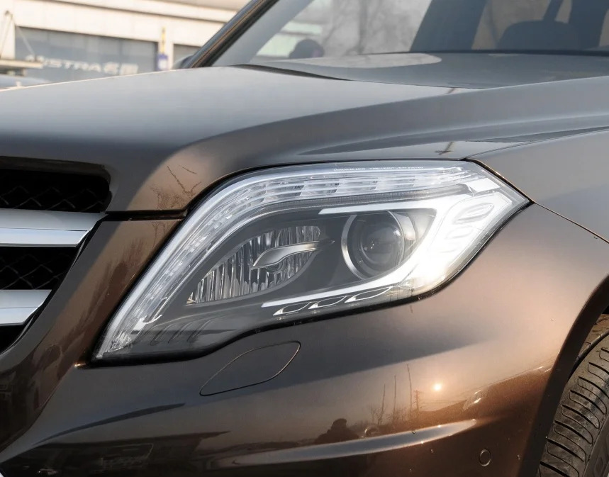 w204 大灯汽车头灯车身套件车头灯头灯用于奔驰 2013-2015 glk