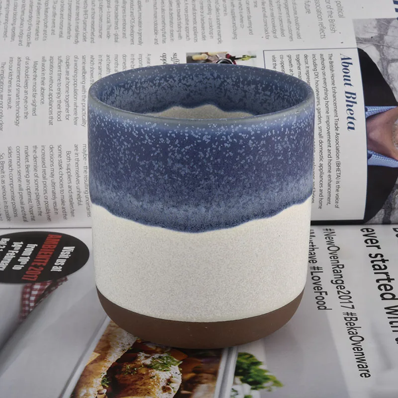 recycled ceramic candle jar unique candle vessel