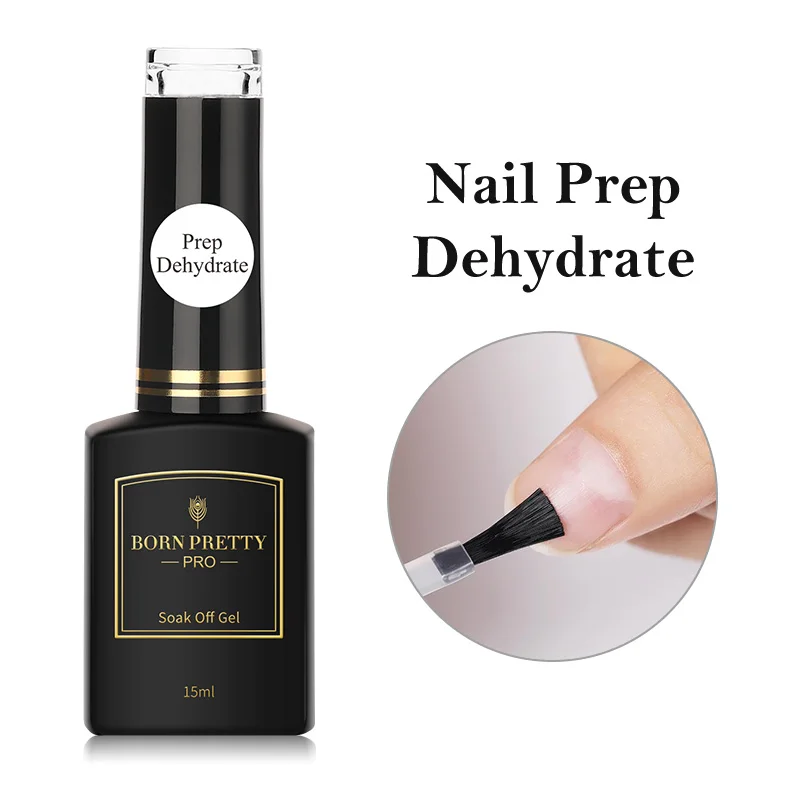 

BORN PRETTY PRO 1 Bottle 15ml Fast Drying Basic Functional No Need Of UV LED Lamp Prep Dehydrator Gel Nail