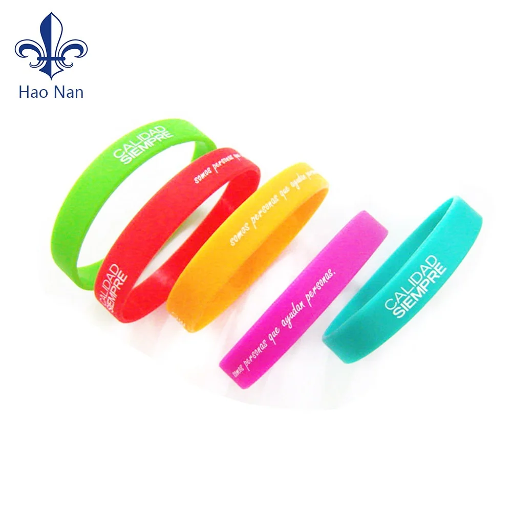 

Seller pays postage simple silicone wristbands christmas stretch bracelets elastic, Any color as you like