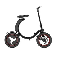 

2020 best budget 100% full folding 14inch 36V folding bicycle electric bike