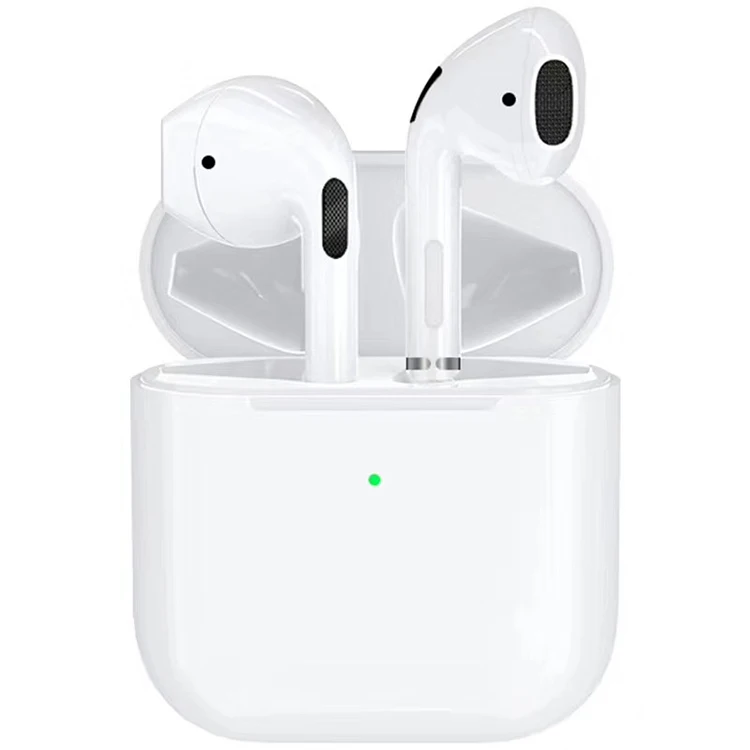 

2021 Newest Pro 4 Mini Wireless Headset Pro 4 Rename GPS Earphone TWS Earbuds auriculares Pro 4, White